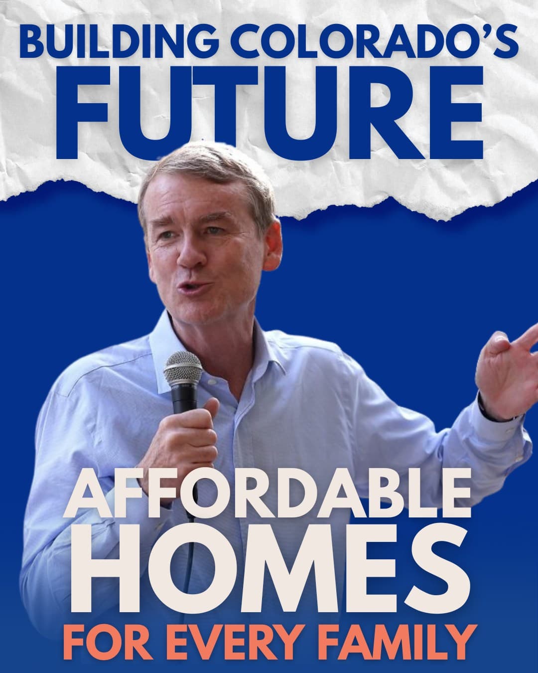 Michael Bennet for Governor endorsement graphic